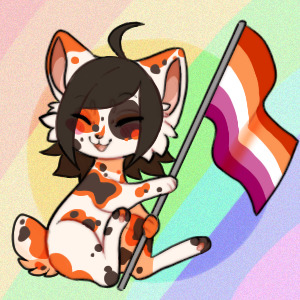 Koi - Pride Flag Lines