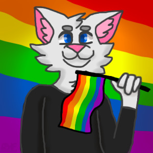 Furry avatar pride edtiable