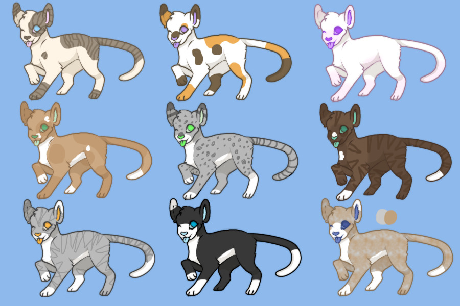 warriors-themed adopts