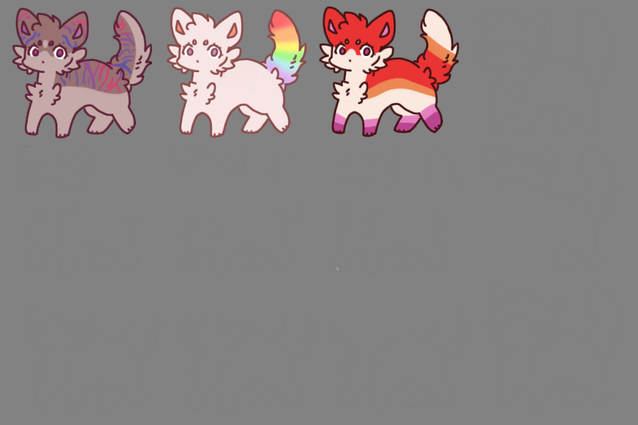 open pride adoptables!