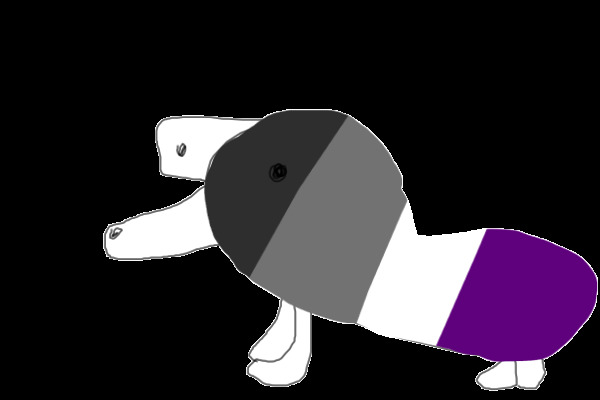 Asexual Weird Doggo