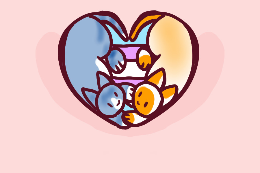 PrincessAlexis Heart Cats