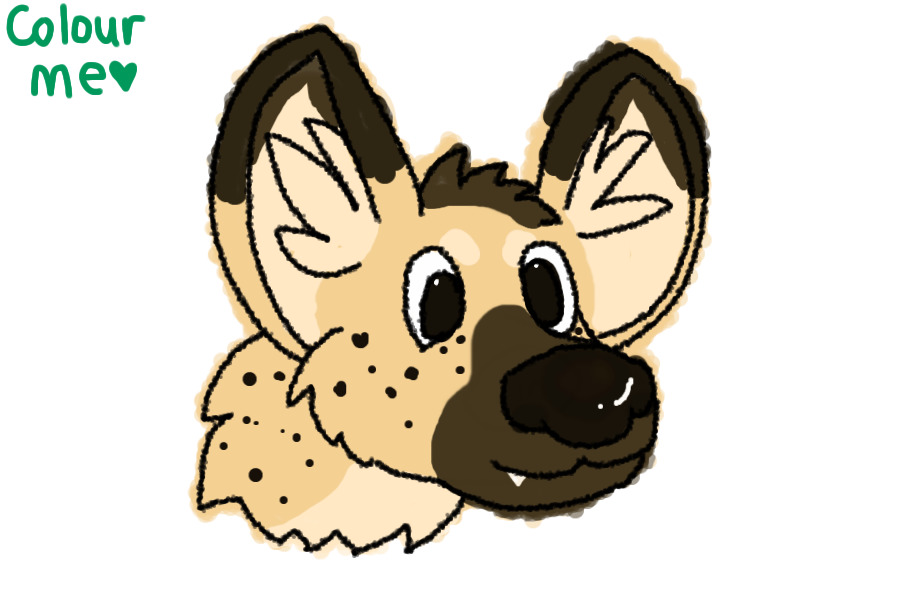 hyena wild dog thing