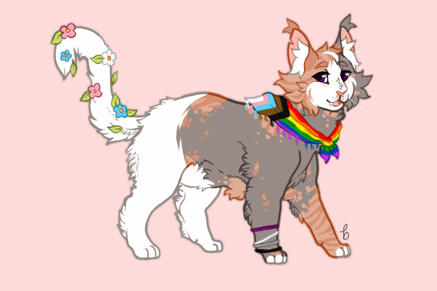 miraphoenix's pride cat / MYO3#063