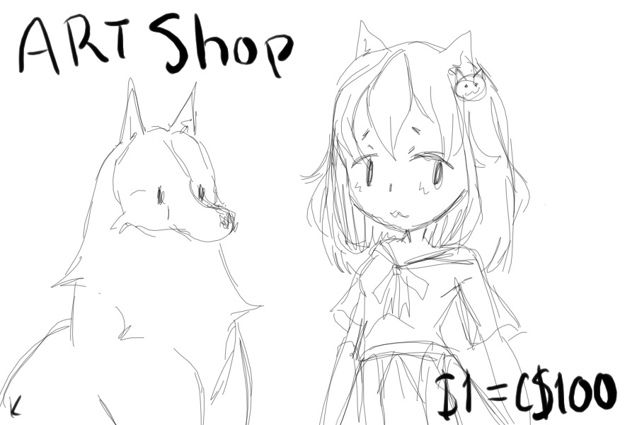 ☆ art shop! open! ☆