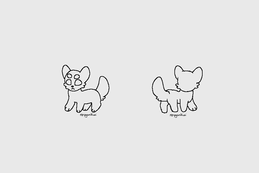 ``  front and back cat