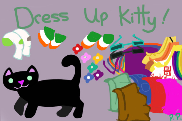 Kitty Chaser wants to dress up!