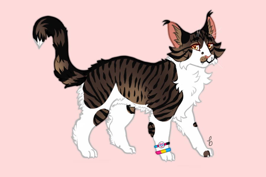 pride cat for Adamented / MYO3#048