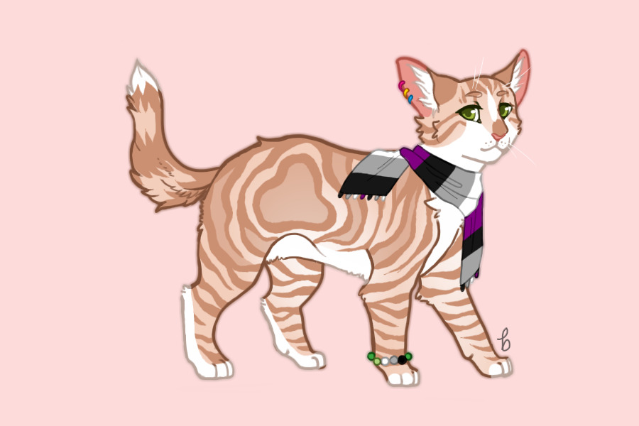 BoopoThyDrago's pride cat // MYO3#066