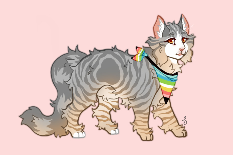 yutashu's pride cat // MYO3#070