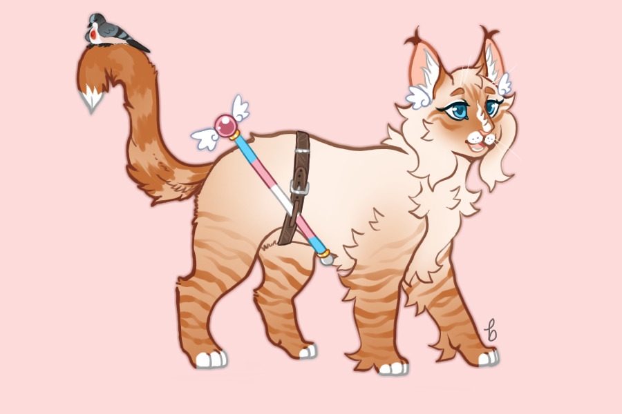 LiLi041's pride cat // MYO3#055