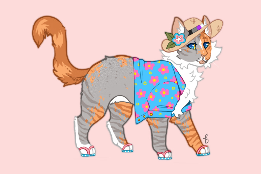 Mooshyy's pride cat // MYO3#031