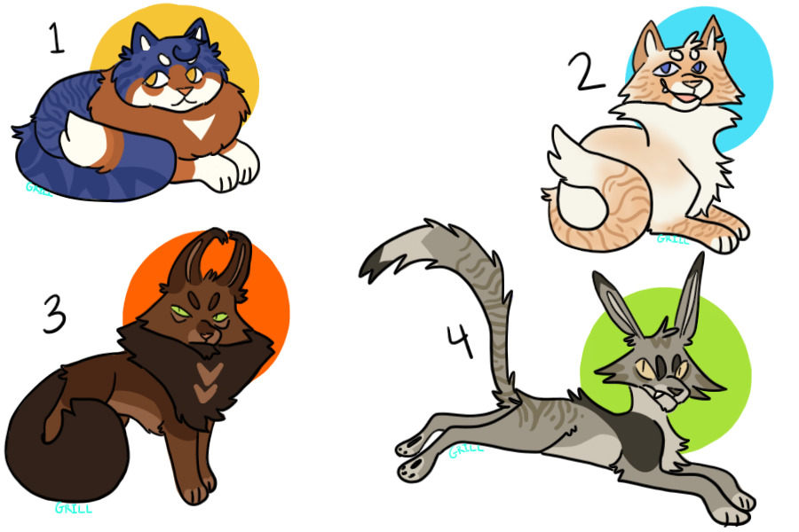 Silly little cat adopts (OPEN)