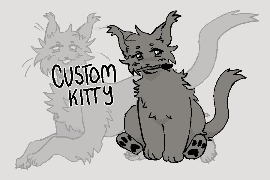 custom kitties [CLOSED]