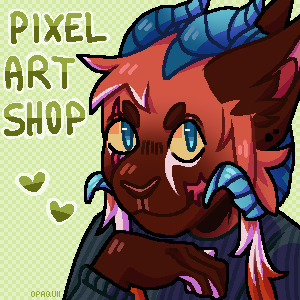 🌿 Opaquii's Pixel Art Shop! [closed]