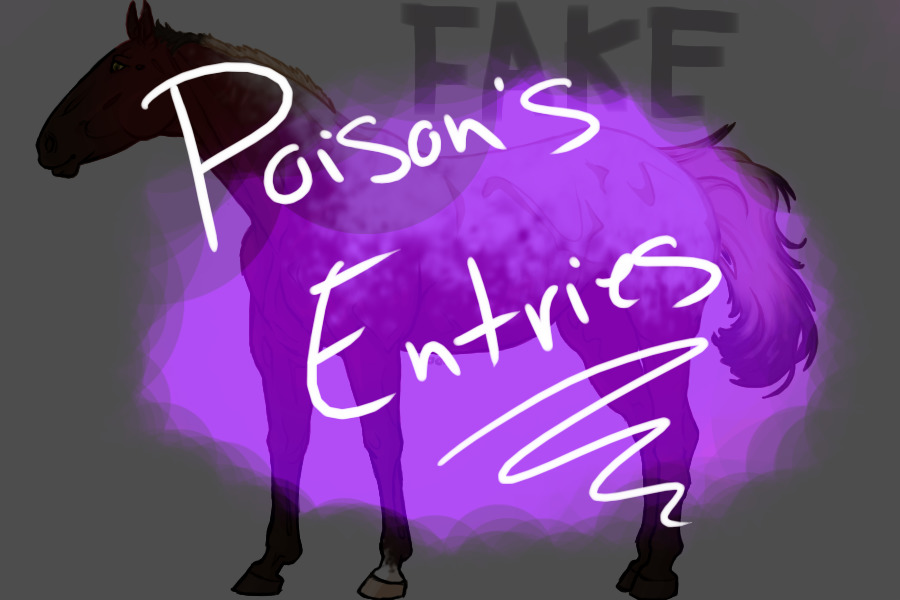 High Plains Riding Horses | Poison's Entries