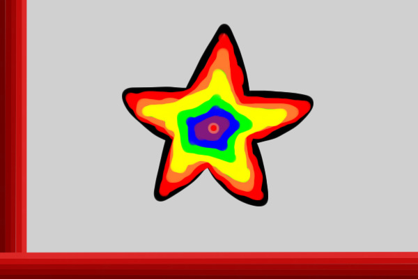 Rainbow star :O