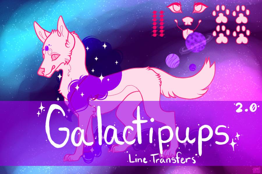 Galactipups Line Transfers (WIP DNP)