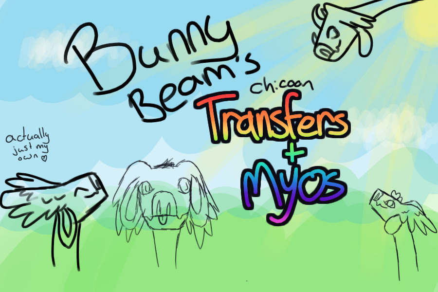 BunnyBeam's Chicoon myo&transfers