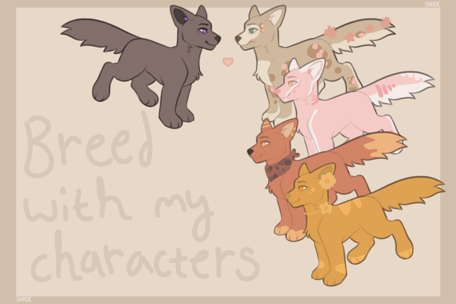 Breed With My Characters || Open!