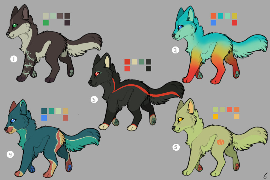 OTA Canine Adopts (2/5 Open)