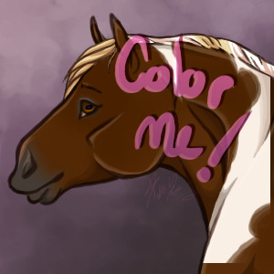 Cartoony pony