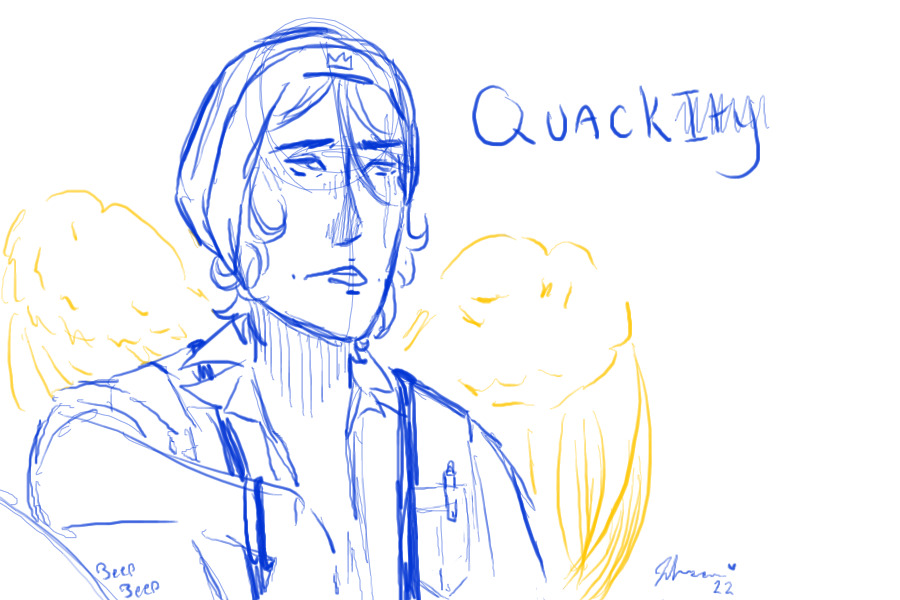 Quackity again in the same pose??? How could I
