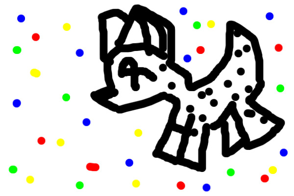 funny animal thing (featuring confetti)