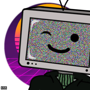 Random tv head