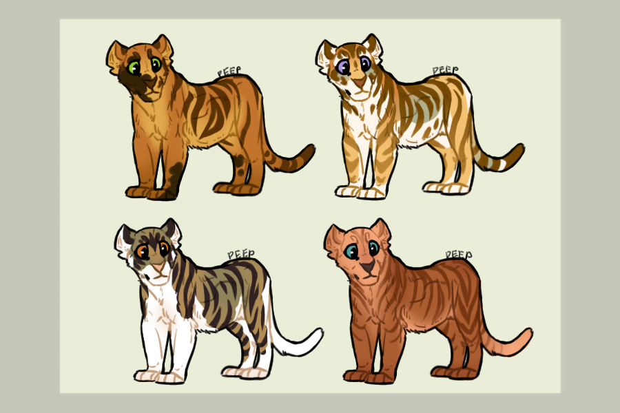 15C$ Baby Tigers [All Gone]
