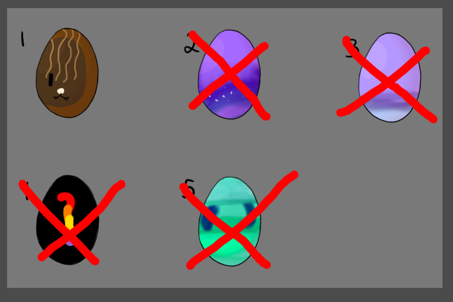 Mystery eggs for 7c$