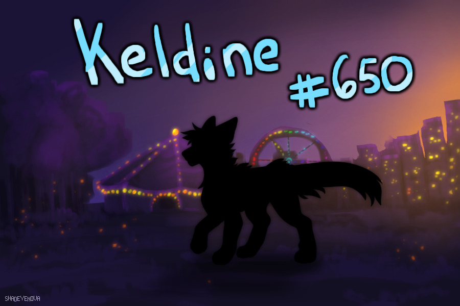 Keldine #650 : winner!