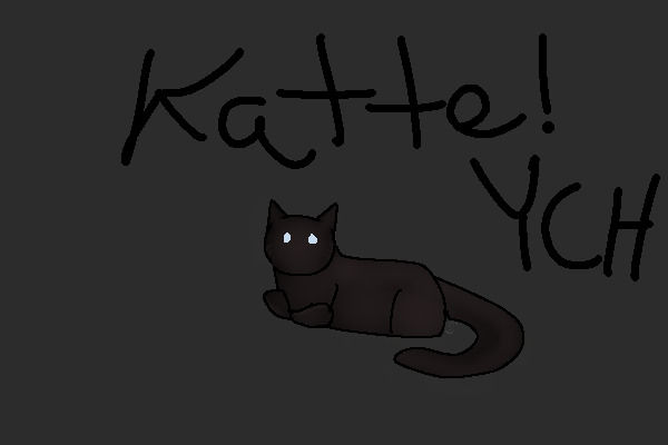 Katte Blob Cat YCH WIP