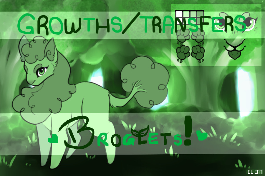 Broglets V2 || Growths/Transfers