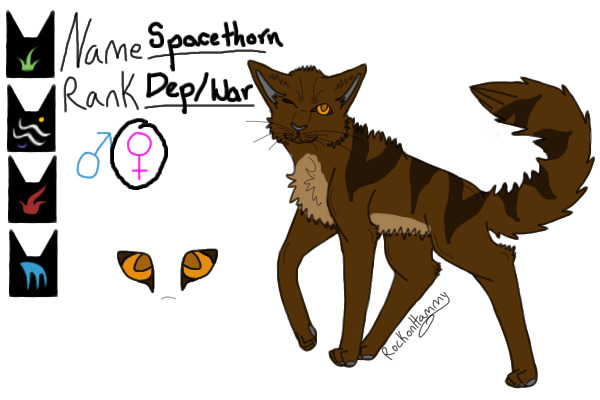 My charrie for all Warrior Cat RPs! <3