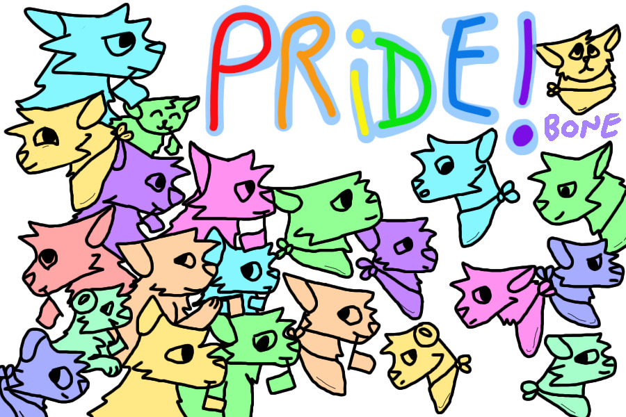HUGE pride editable! (free to use)