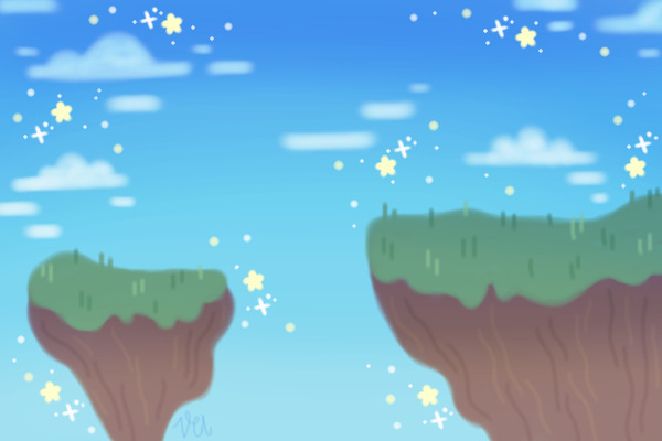 Sparkles and islands