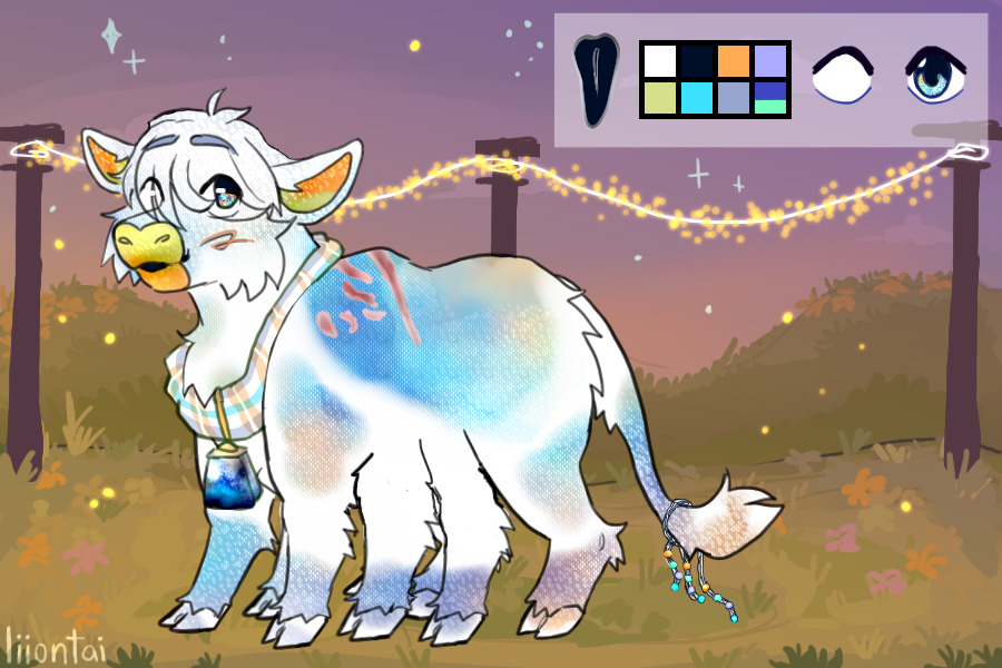 Thistlehooves Event MYO (Sparkle Space Crystal Spider Cow?)