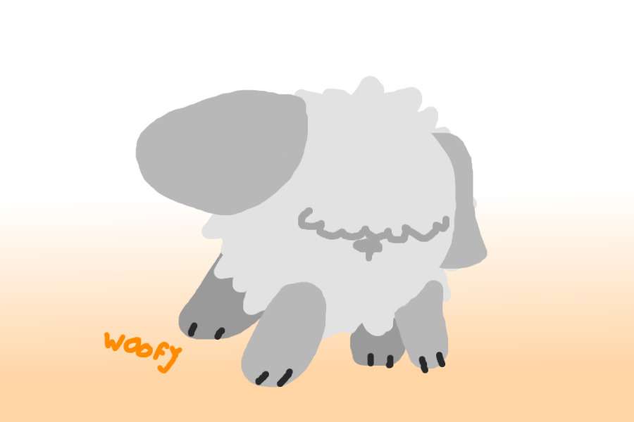 sheepdog chonkee (adopted)