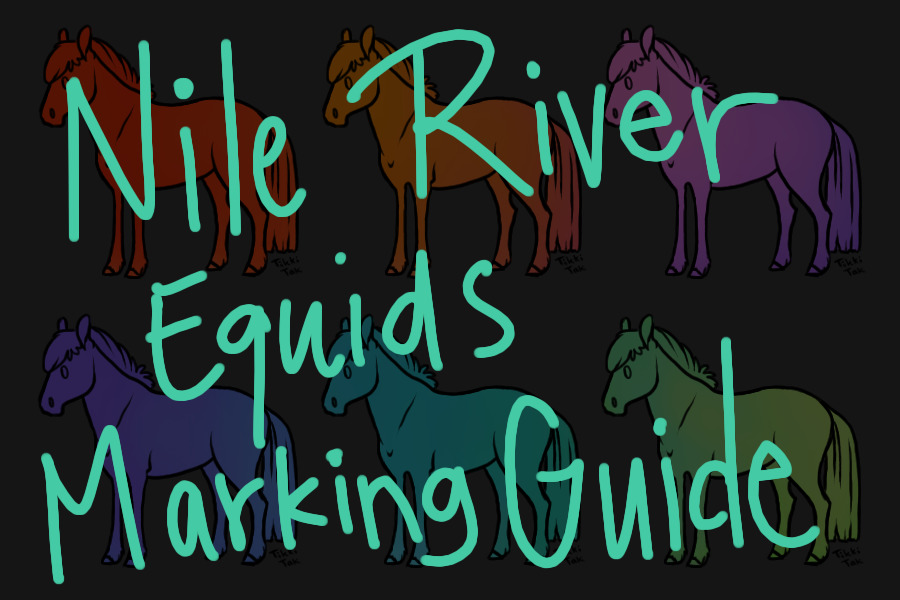 Nile River Equid Marking Guide