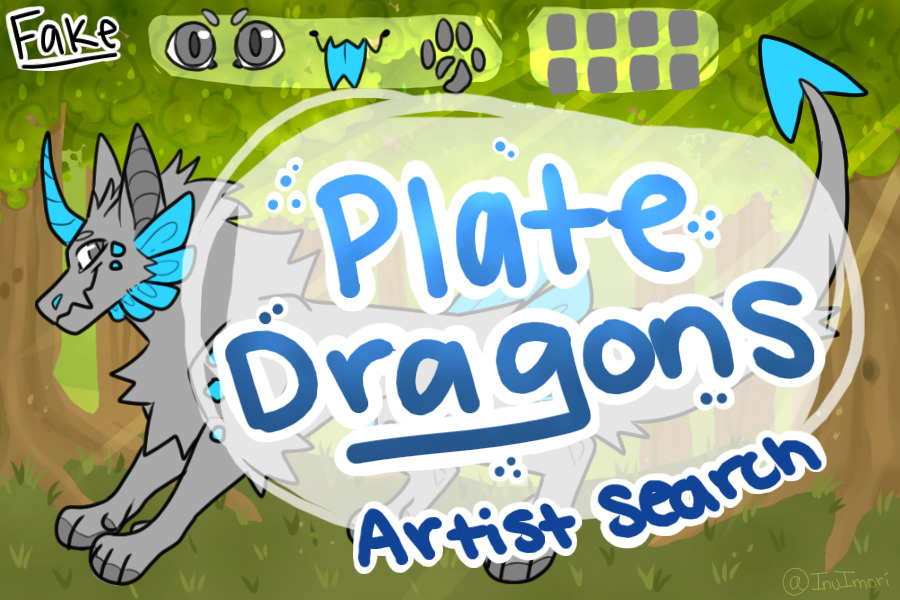 Plate Dragon Artist Search [CLOSED]
