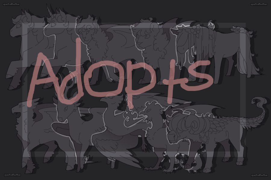 Mythical creature adopts