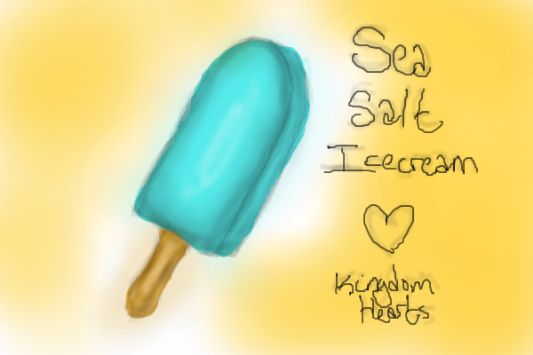 Sea Salt Icecream~!