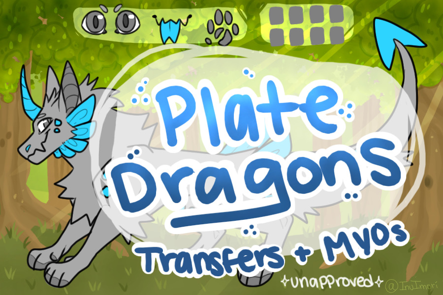 Plate Dragon Transfer/MYOs