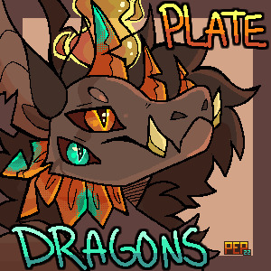 Plate Dragons Folder Cover