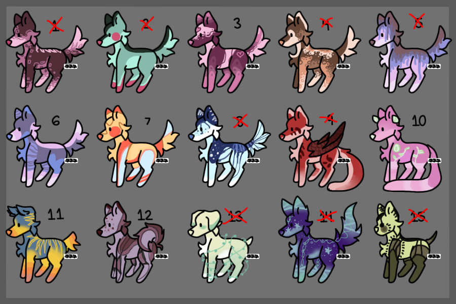 Pup Adopts (6/15) available!!