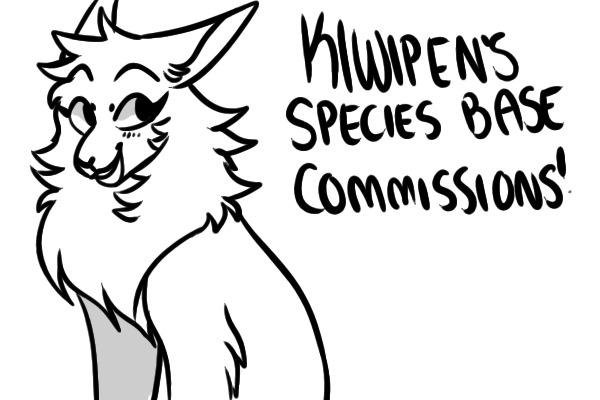 Kiwipen's Species Base Commissions
