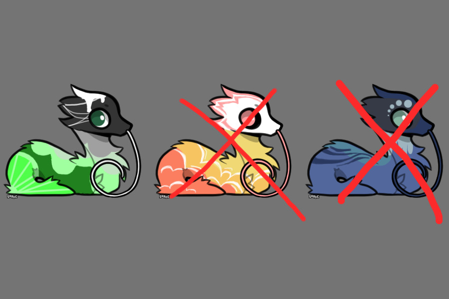 🌗TEST ADOPTS🌓 ONE LEFT