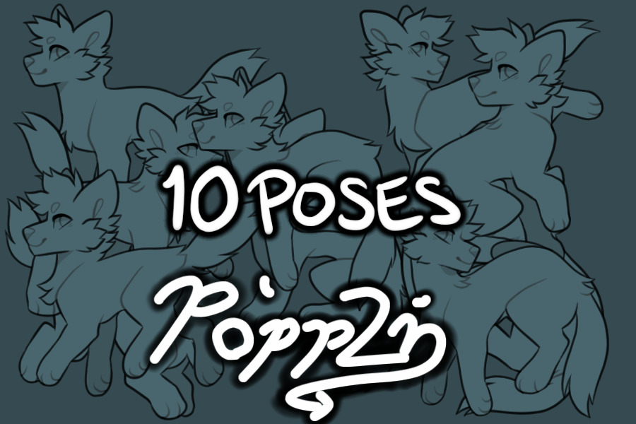 Poppln 10 Poses Set
