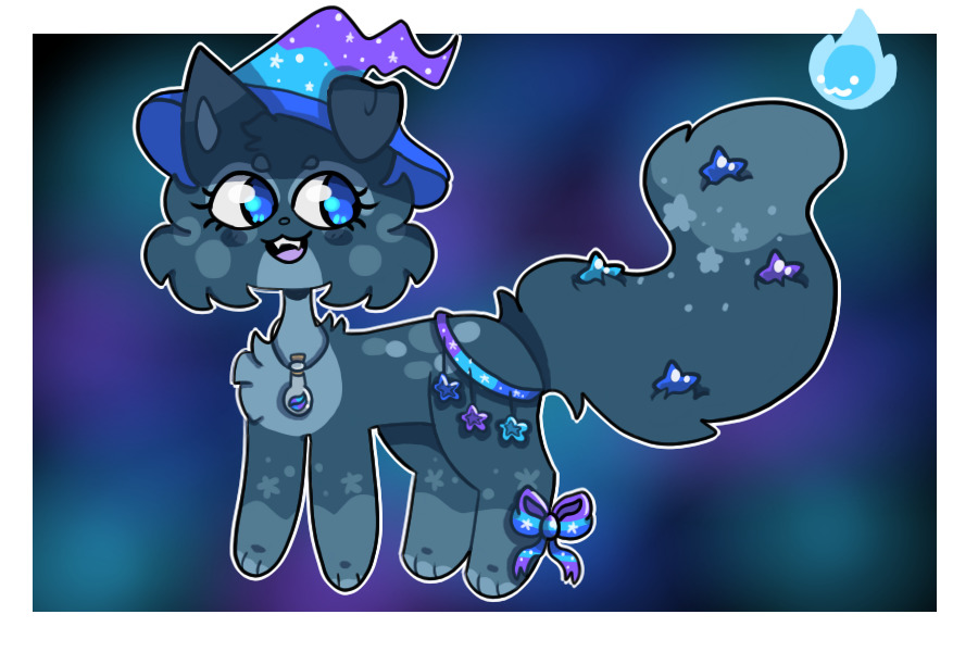 💙💜witch kitty adopt💙💜